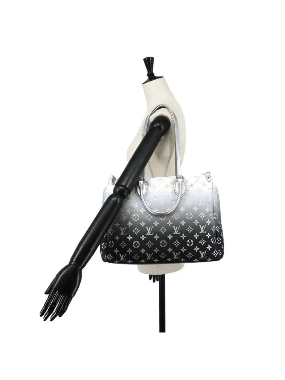 Louis Vuitton LV Ski On The Go MM 2-Way Tote Shoulder Bag Monogram